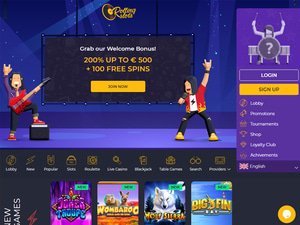 Rolling Slots website screenshot