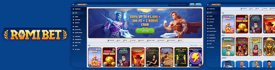romibet casino bonus
