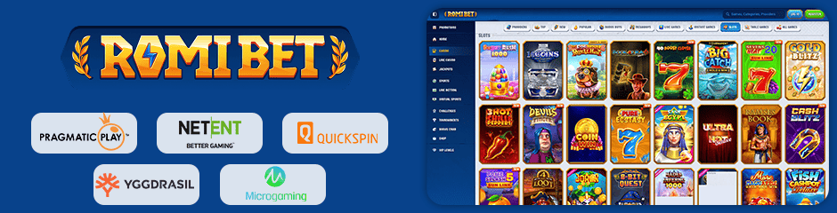 games and software romibet casino