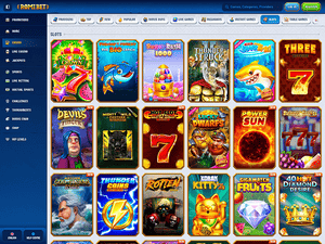 RomiBet Casino software screenshot