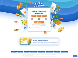 Sisu Casino website screenshot