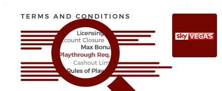 Sky Vegas Casino Terms