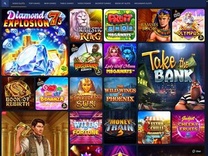 Slotamba Casino software screenshot