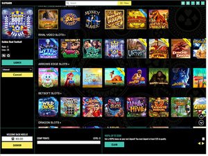 Slotgard Casino software screenshot