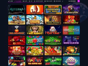 Slots Gallery Casino software screenshot