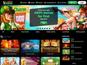 Slots Charm website screenshot
