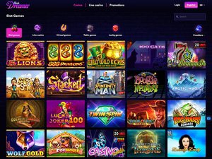Slots Dreamer Casino software screenshot