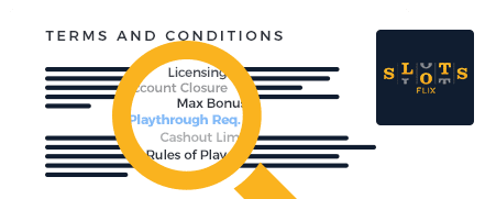 Slotsflix Casino Terms