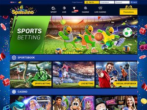 Spassino Casino website screenshot
