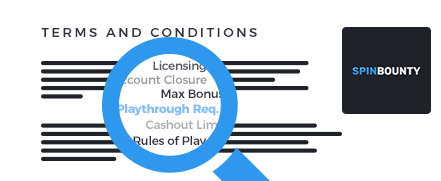 Spin Bounty Casino Terms