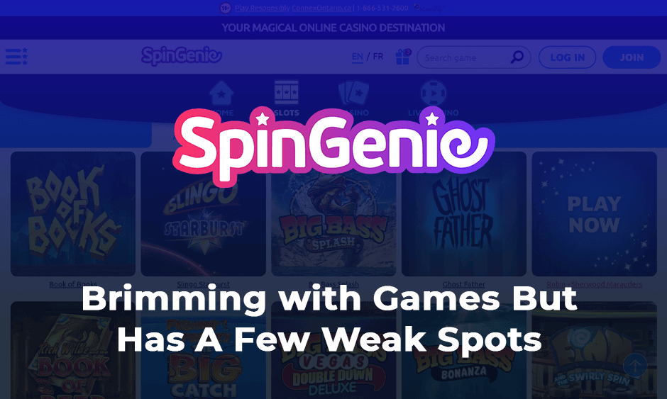 spin genie ontario logo