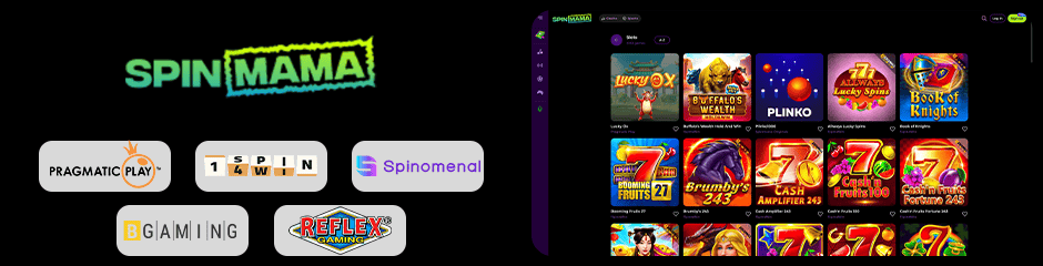 games and software spin mama casino