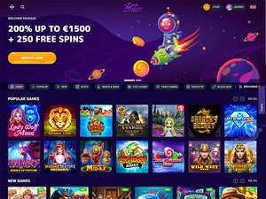 SpinSpirit Casino website screenshot