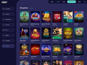 SpinAway Casino software screenshot