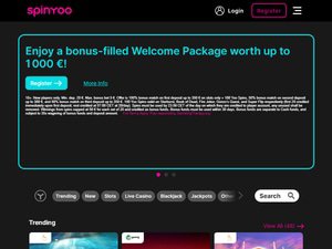 Spinyoo website screenshot