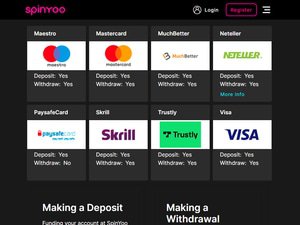 Spinyoo cashier screenshot