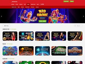 Sportium Casino website screenshot