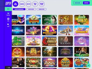 Super Play Casino software screenshot