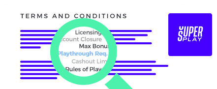Superplay Casino Terms