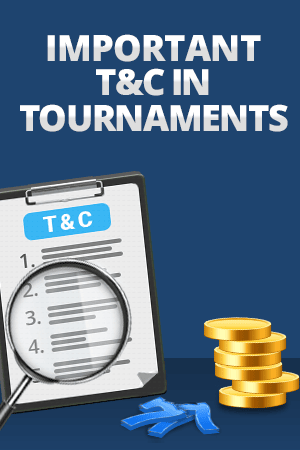 terms and conditions of slot machines tournaments