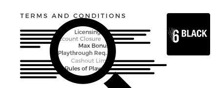 6 black terms and conditions