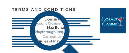 Cosmo Casino Terms