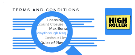 Highroller Casino top 10 terms and conditions