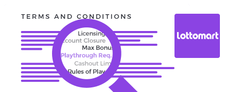 lottomart casino top 10 terms and conditions