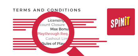 Spinit Casino Top 10 Terms and Conditions
