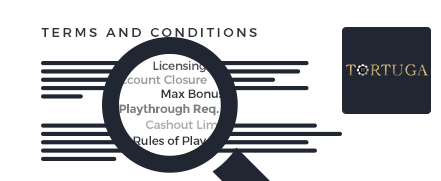 Tortuga Casino Top 10 Terms and Conditions