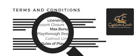 Captain Cooks Casino Terms and Conditions