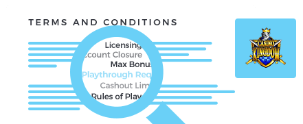 Casino Kingdom terms