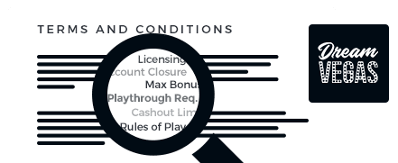 dream vegas casino top 10 terms and conditions