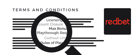 red bet casino top 10 terms and conditions