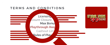 grand vegas casino top 10 terms and conditions