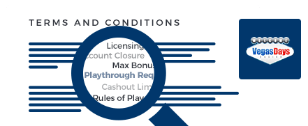 vegas days casino terms and conditions top 10