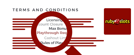 ruby slots casino top 10 terms and conditions