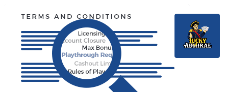 lucky admiral casino top 10 terms and conditions