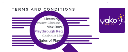 yako casino top 10 terms and conditions
