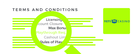 yeti casino top 10 terms and conditions