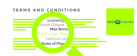 yeti casino top 10 terms and conditions