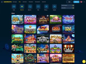 The Lucky Crypto Casino software screenshot