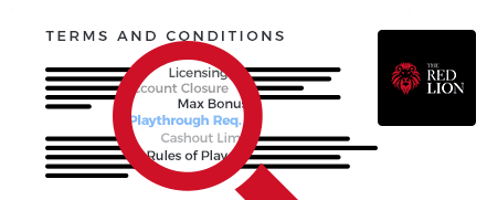 The Red Lion Casino Terms