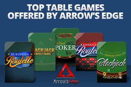 Arrow's Edge table games