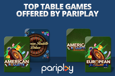 PariPlay table games