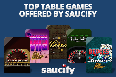 Saucify table games