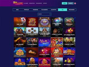 Tournaverse Casino software screenshot