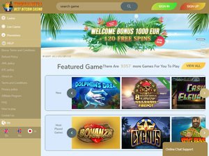 Tropicalbit24 website screenshot