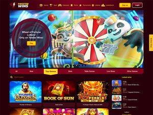 Twister Wins Casino website screenshot