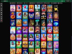 Uspin Casino software screenshot